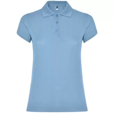 Tricou polo STAR WOMAN Bleu