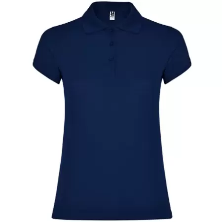 Tricou polo STAR WOMAN Bleumarin