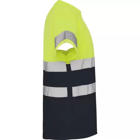 TRICOU ROLY HI-VIS DELTA YELLOW/NAVY