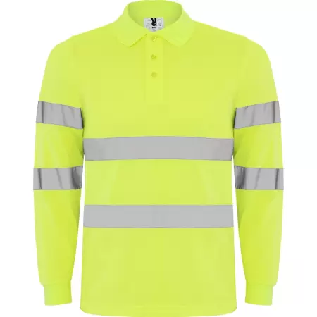 Tricou hi-vis polo POLARIS ML Galben