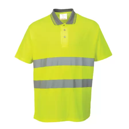 Tricou hi-vis polo S171 Comfort Galben