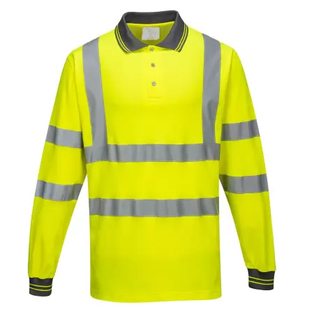 Tricou hi-vis polo S271 Comfort ML Galben